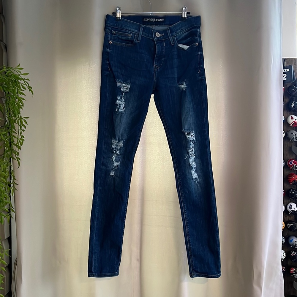 Express Legging Mid Rise jeans